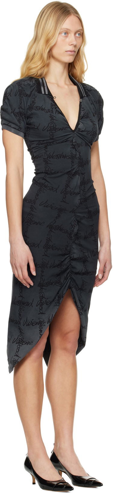 Klä Vivienne Westwood Vivienne Westwood Pulling Midi Dress Grå | 1102000Z-J008T-, 1