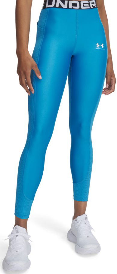 Damasker Under Armour Under Armour HeatGear Rib Leggings Blå | 1388693-452