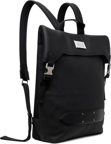 Ryggsäck Maison Margiela Soft 5AC Flap Backpack Svart | SB1WA0010 P4746, 1