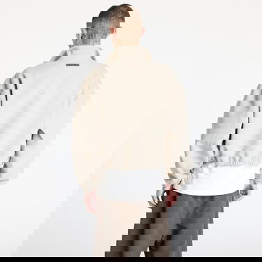 Jacka Fear of God Fear of God Essentials Bonded Canvas Zip-Up Jacket Beige | 202SP258061F-198, 5