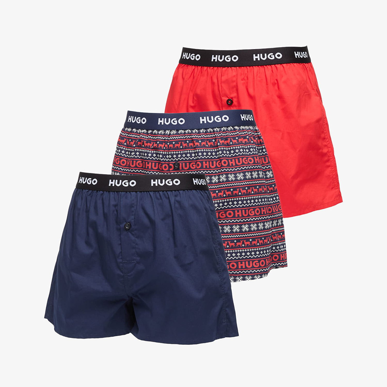 Boxare BOSS HUGO BOSS Woven Boxer 3-Pack Flerfärgad | 50532565-963, 0