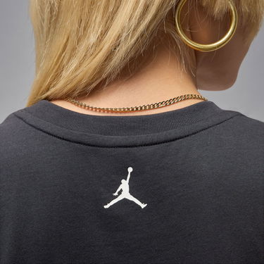 Linne Jordan Flight Sleeveless Lips Graphic Tee Svart | HV0223-045, 4