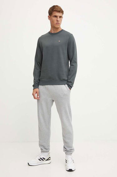 Sweatshirt Napapijri Balis Crew Sweatshirt Grön | NP0A4FQWG1S1, 1