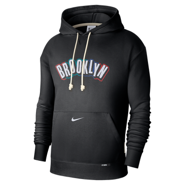 Sweatshirt Nike Dri-FIT NBA Courtside Brooklyn Nets City Edition Hoodie Svart | FZ0475-010, 1
