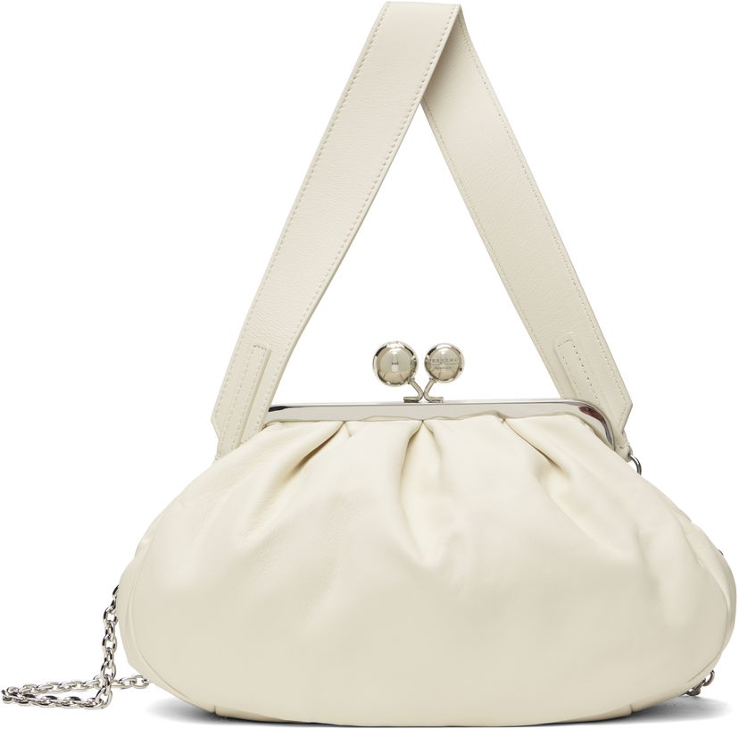 Handväska Max Mara Weekend Max Mara Cubico Shoulder Bag Vit | 2515511024600