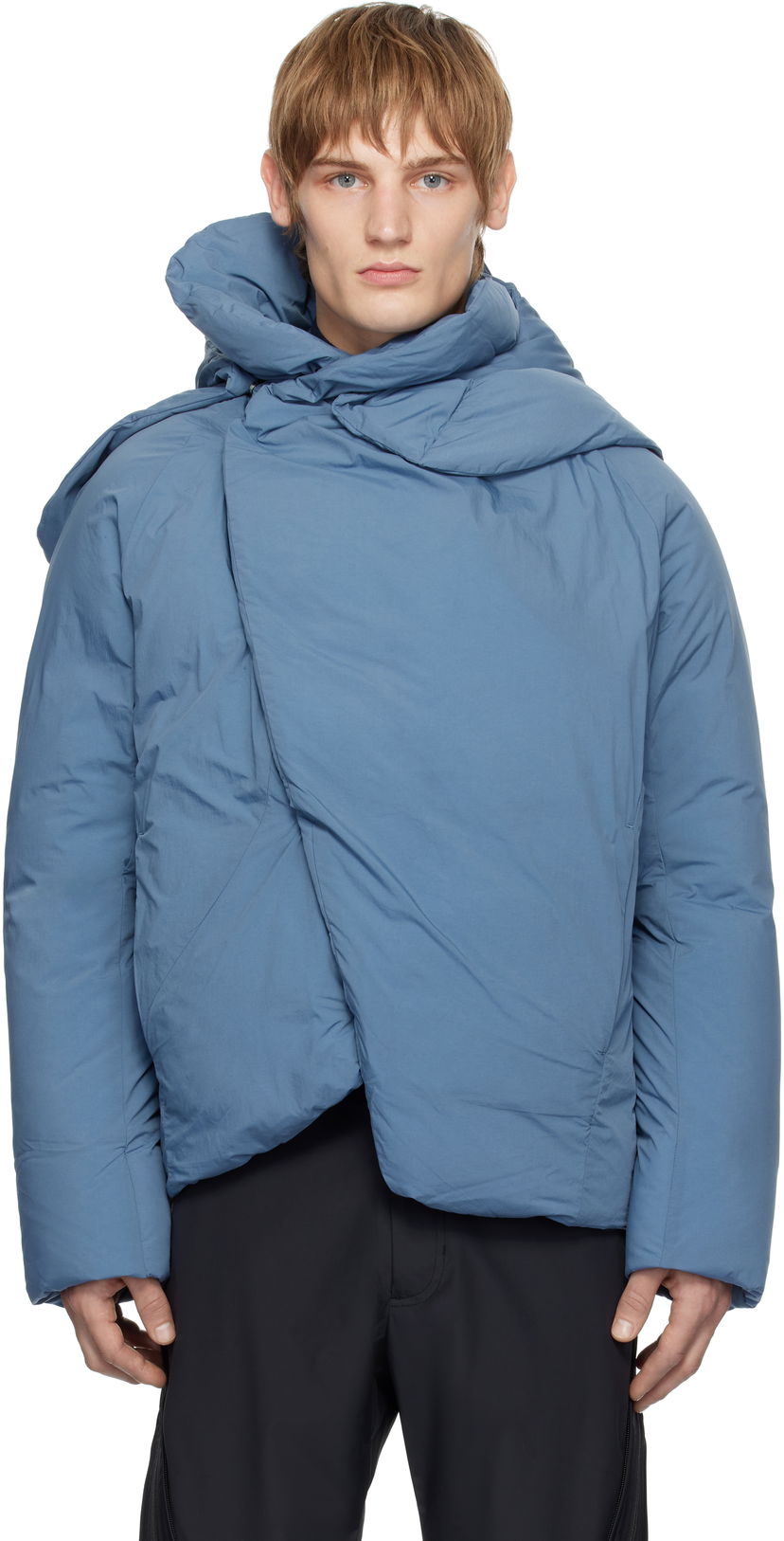 Pufferjacka Post Archive Faction (PAF) 7.0 Center Down Jacket Blå | 7.0 ODC-BL