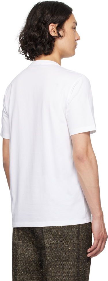 T-shirt Paul Smith PS Paul Smith 'PS' Row Multi T-Shirt Vit | M2R-011R-PP5082-01, 2