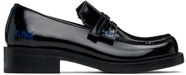 Sneakers och skor ADER ERROR Curve Patent Leather Loafers Svart | BN01SSCS0102BK, 0