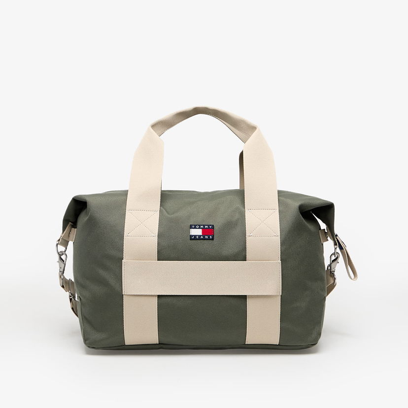 Resväska Tommy Hilfiger Tommy Jeans Retro Cool Duffle Bag Grön | AM0AM13325 MRH