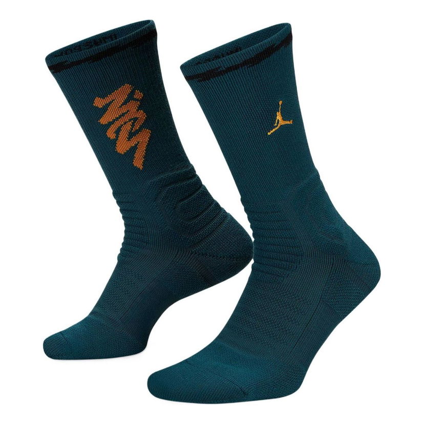 Strumpor Jordan Sports Breathable Crew Socks Grön | CU7914-393