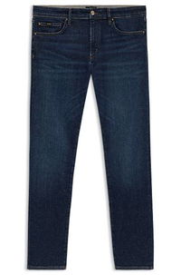 Slim-Fit Performance Denim Jeans