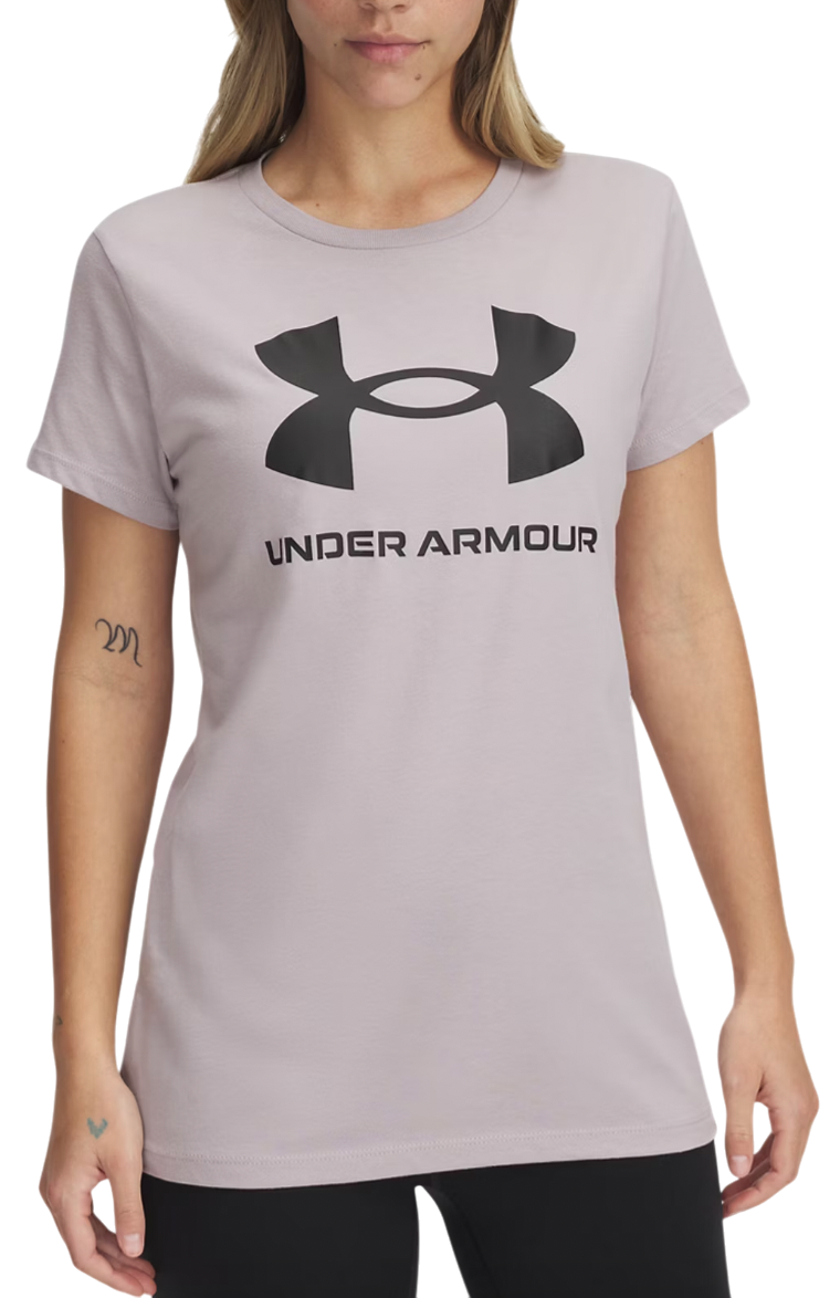 T-shirt Under Armour Rival Logo Short Sleeve T-Shirt Purpur | 1356305-009