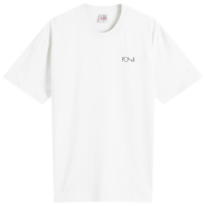 T-shirt Polar Skate Co. Last Night T-Shirt, Size Large Vit | PSC-SU25-25-WHT
