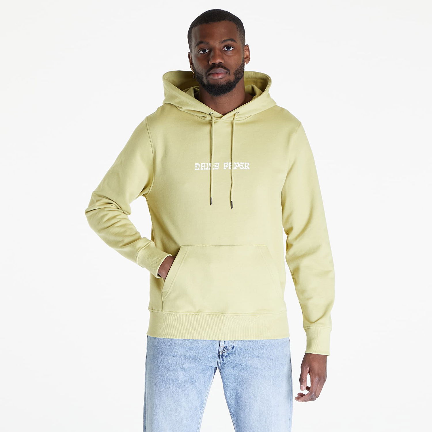 Sweatshirt DAILY PAPER Parnian Hoodie Grön | 2311064, 0