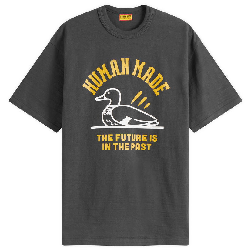 T-shirt Human Made Human Made Duck Graphic T-Shirt, Size Large Grå | HM29TE010-BLK
