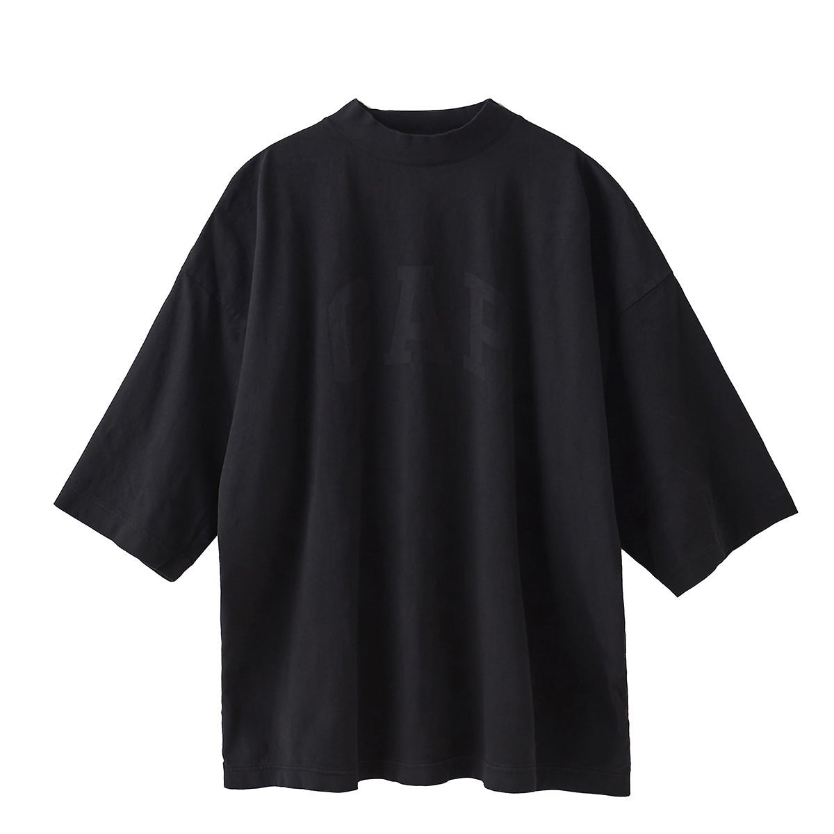 T-shirt GAP Engineered by Balenciaga Dove 3/4 Sleeve Tee Svart | 471286-02, 0