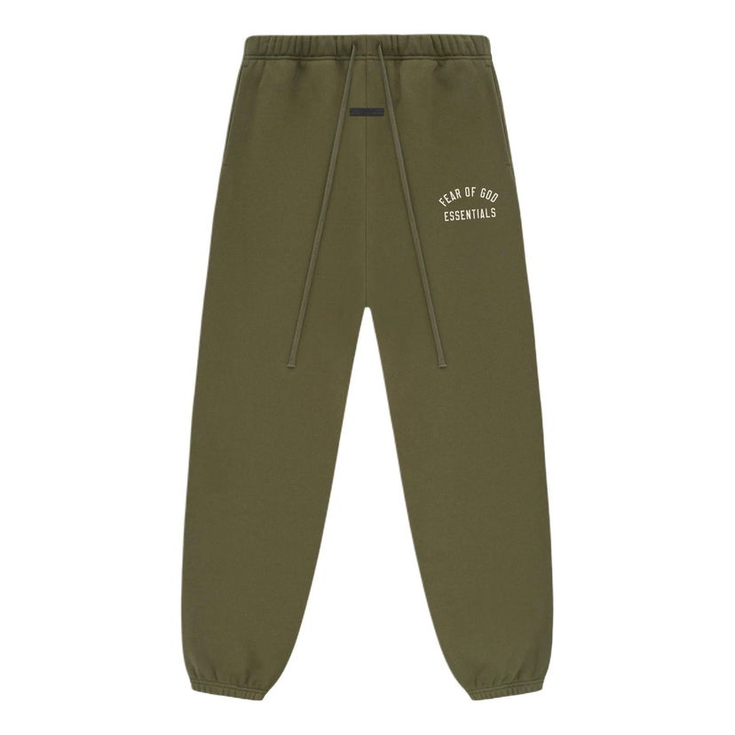 Träningsbyxor Fear of God Fear of God Essentials Fleece Sweatpants Grön | 130BT242025F