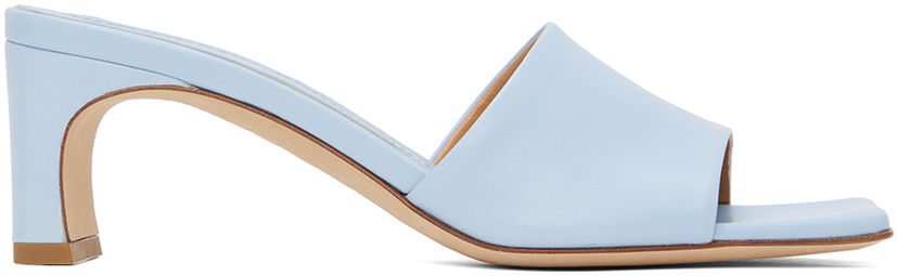 Tillbehör Aeyde Aeyde Jeanie Heeled Sandals Blå | A11-HS-GLIS55TB35-SS24-1000-007
