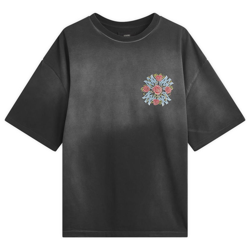 T-shirt AMIRI Out For Trouble Oversized T-Shirt Svart | AMJYTE1261-BLK