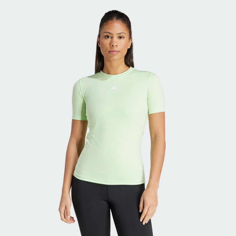 T-shirt adidas Performance Techfit Training Tee Grön | IT6742