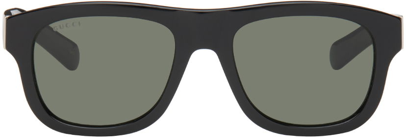 Solglasögon Gucci Black Oval Sunglasses Svart | GG1509S-001