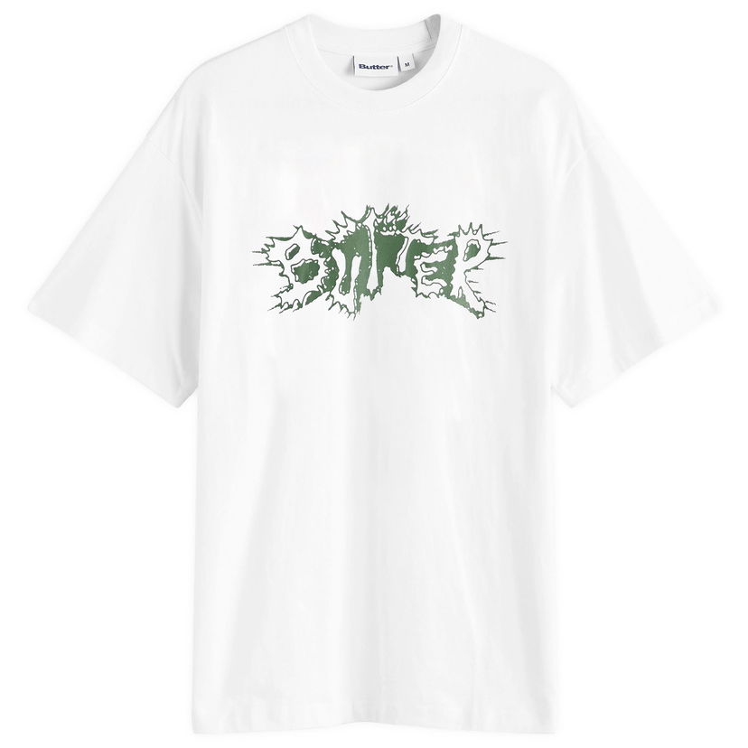 T-shirt Butter Goods Eruption Graphic Tee Vit | BG253103-WHT
