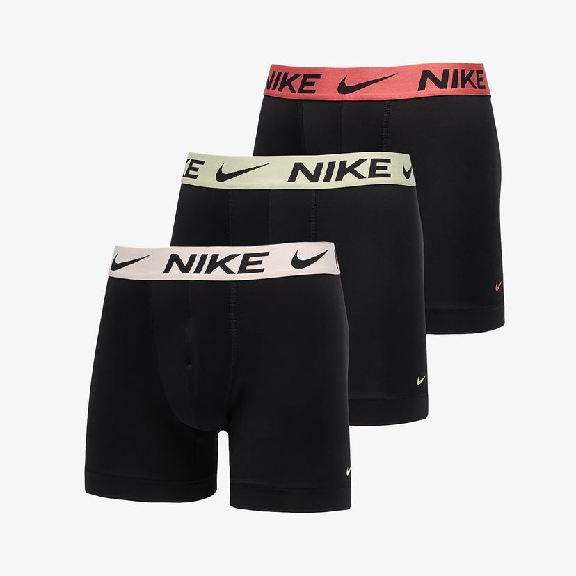 Boxare Nike Dri-FIT Boxer Brief 3-Pack Svart | 0000KE1157-U9N