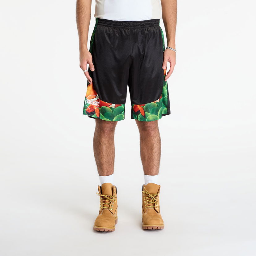 Shorts Pleasures Shorts PLEASURES x Boiler Room Aqua Flerfärgad | P25F006-BLACK