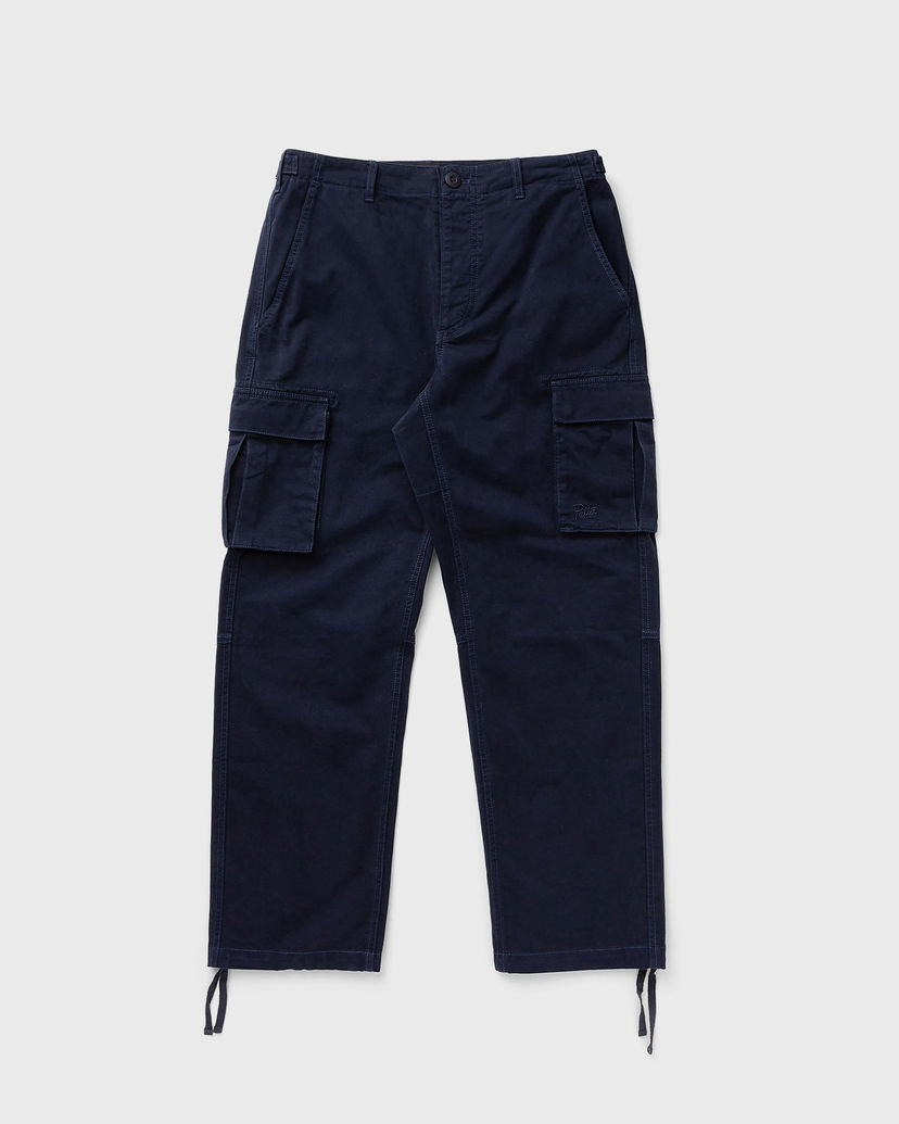 Cargo byxor Patta Straight Fit Cargo Pants Mörkblå | POC-AW25-4100-338-0019-202