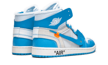 Sneakers och skor Jordan Off-White x Air Jordan 1 Retro High OG "UNC" Blå | AQ0818-148, 1
