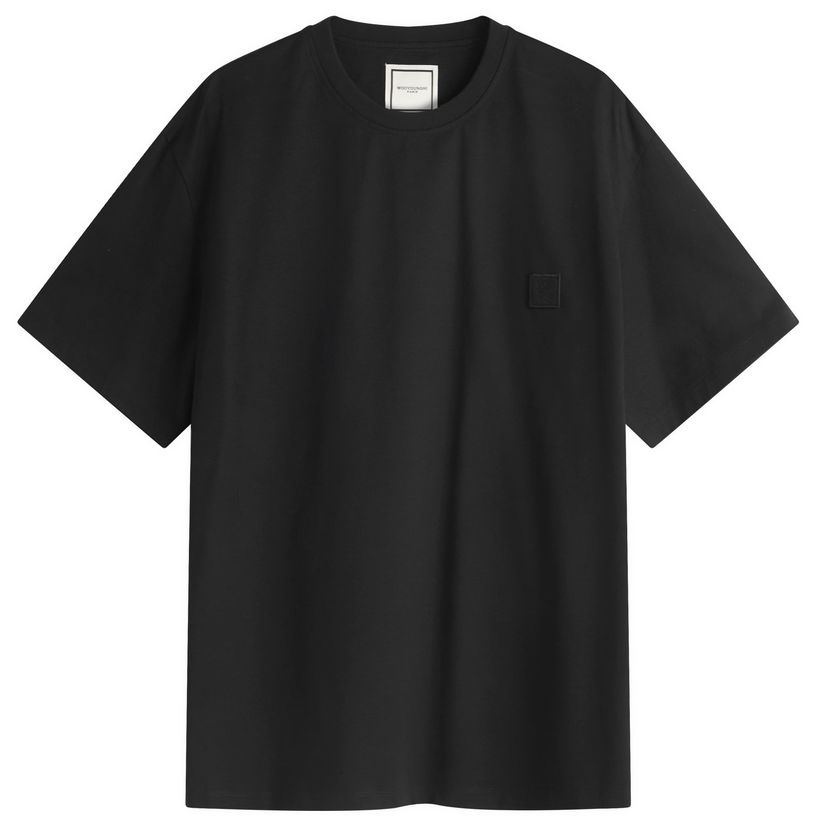 T-shirt WOOYOUNGMI Wooyoungmi Pacific Print T-Shirt Svart | W251TS05-708B