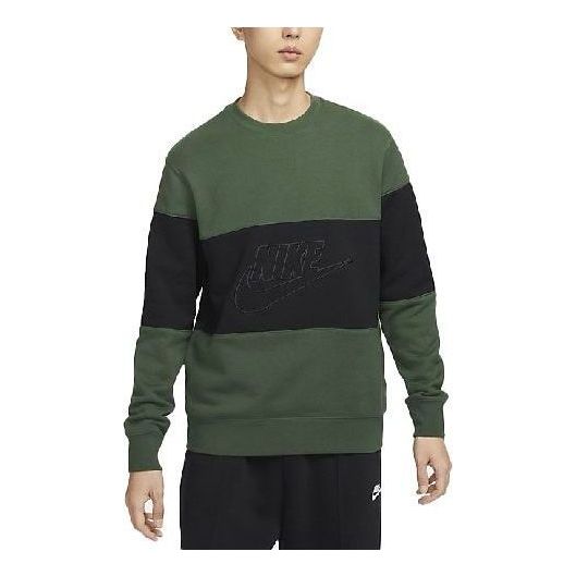 Sweater Nike Club+ Crewneck Sweatshirt Grön | FB7849-323, 0