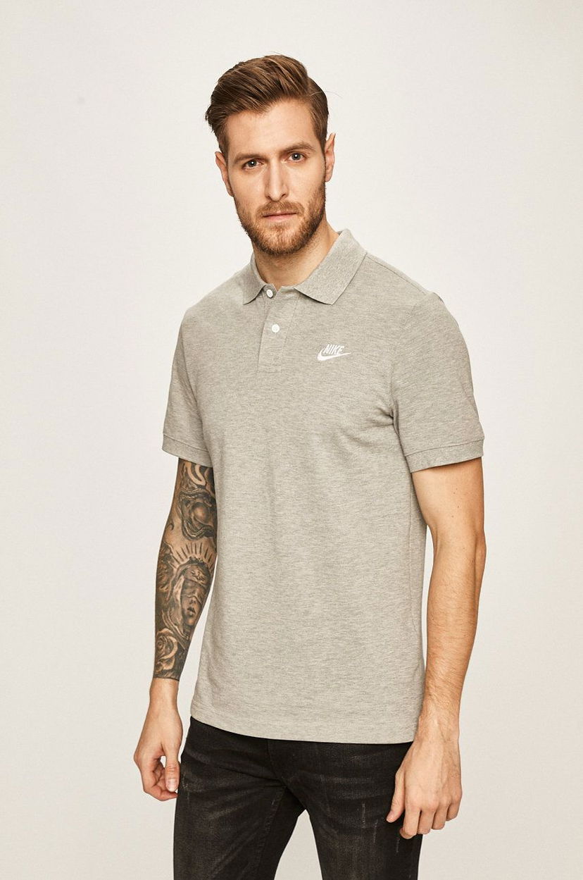 Polotröja Nike Nike Sportswear Polo Shirt Grå | CJ4456