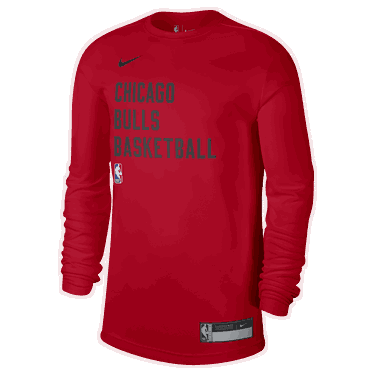 T-shirt Nike Dri-FIT NBA Chicago Bulls Röd | FD9944-657, 0
