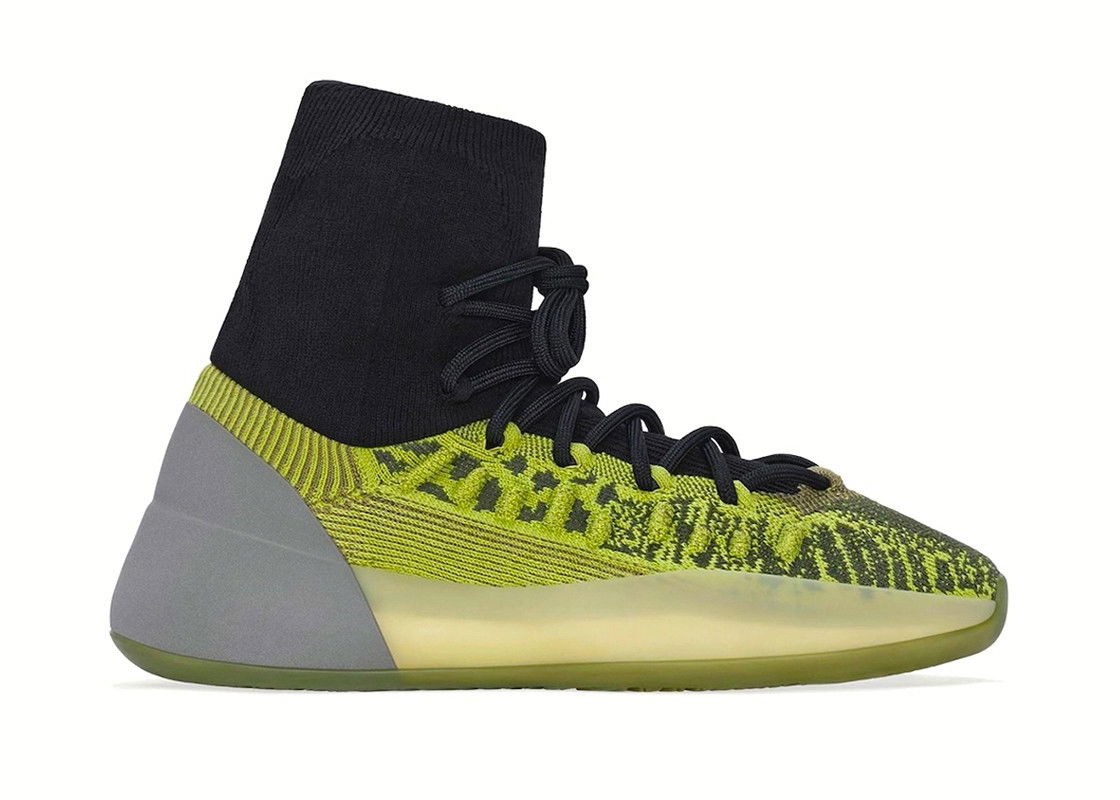 Sneakers och skor adidas Yeezy Yeezy BSKTBL Knit "Energy Glow" Gul | HR0811, 0