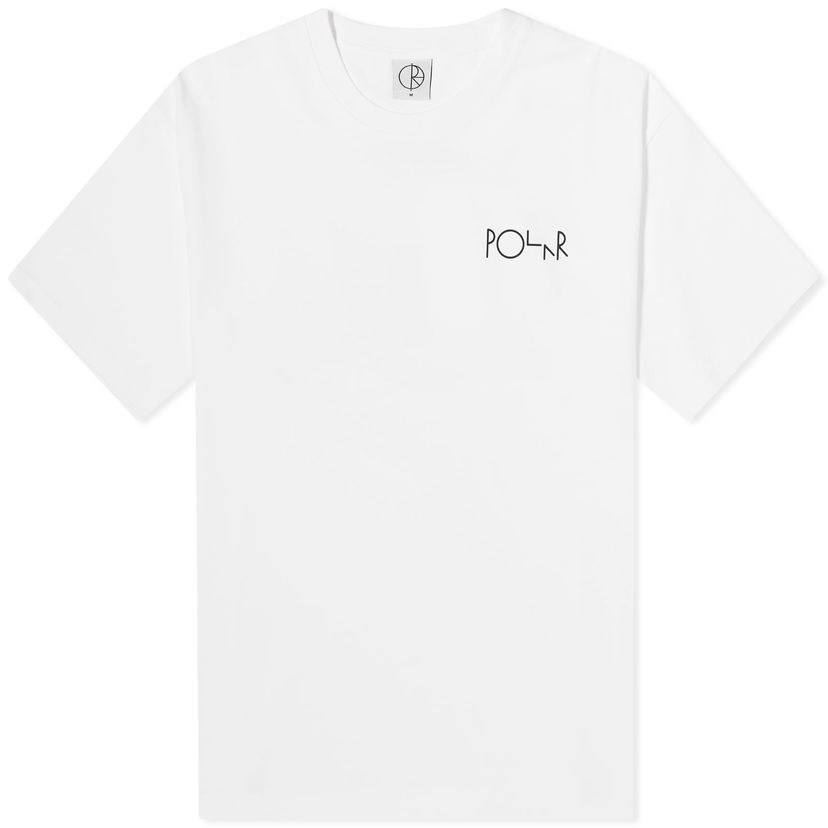 T-shirt Polar Skate Co. Stroke Logo T-Shirt Vit | PSC-CO-3-WHT