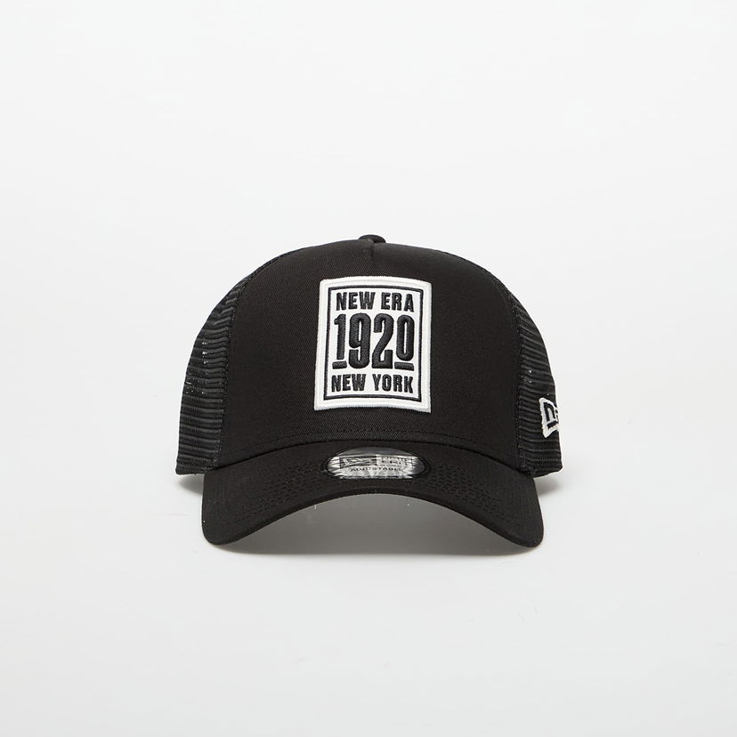 Keps New Era New Era New York 9FORTY A-Frame Essential Patch Trucker Cap Svart | 60691076