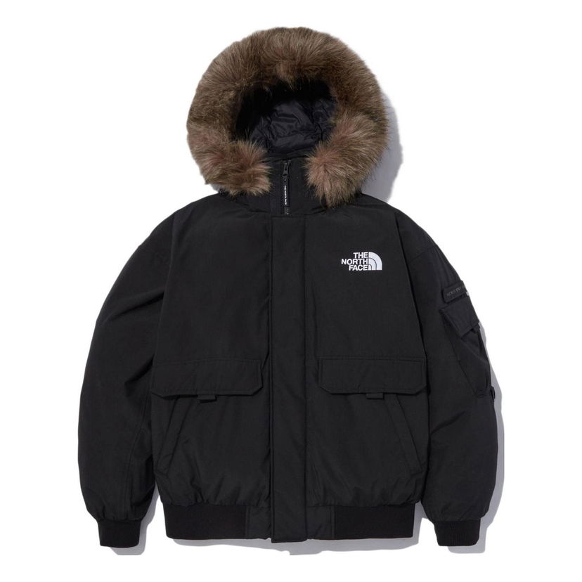 Bomberjacka The North Face Logo Polar Air Down Bomber Jacket Svart | NJ1DN86A