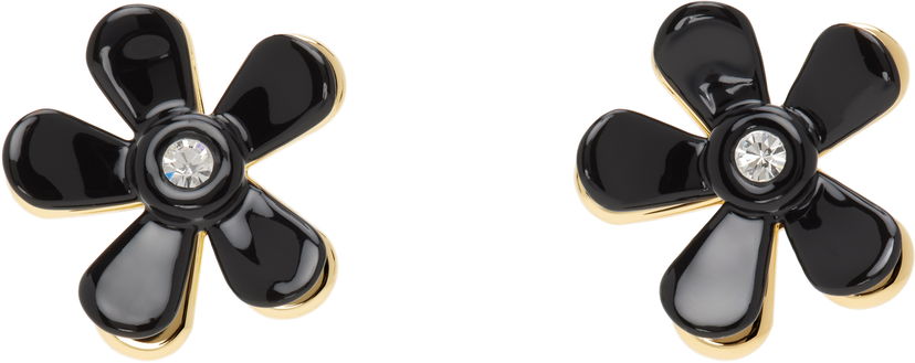 Örhängen Marni Marni Flower Pop Earrings Svart | ORMV0360A0 M2000