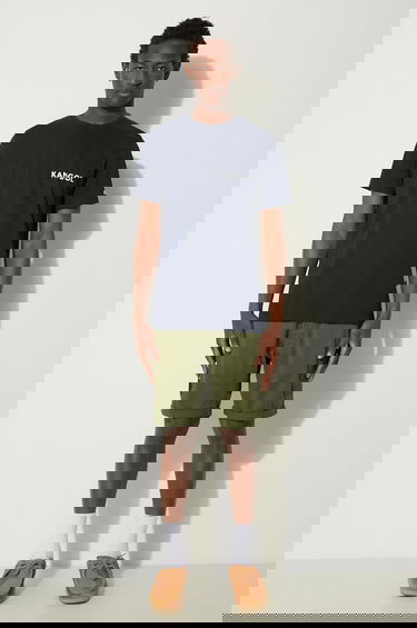 T-shirt Kangol Heritage Basic T-Shirt With Print Blå | KLHB003, 2