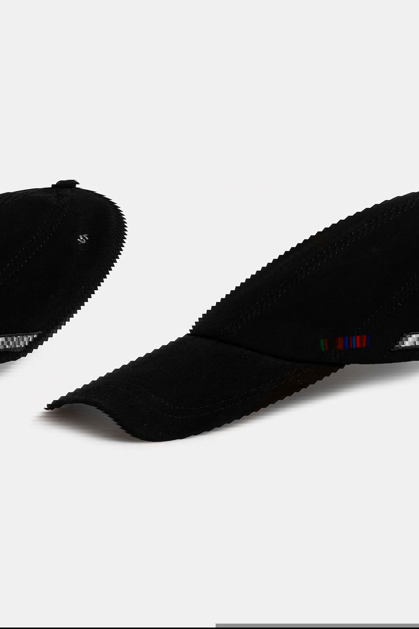 Keps Paul Smith Paul Smith Suede Baseball Cap Svart | M1A.987DT.T660, 0
