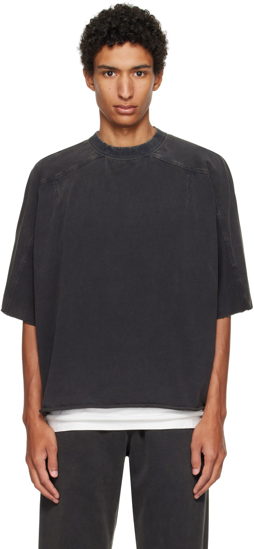 T-shirt Entire Studios Entire Studios Heavy Dart T-Shirt Svart | ES2487WB