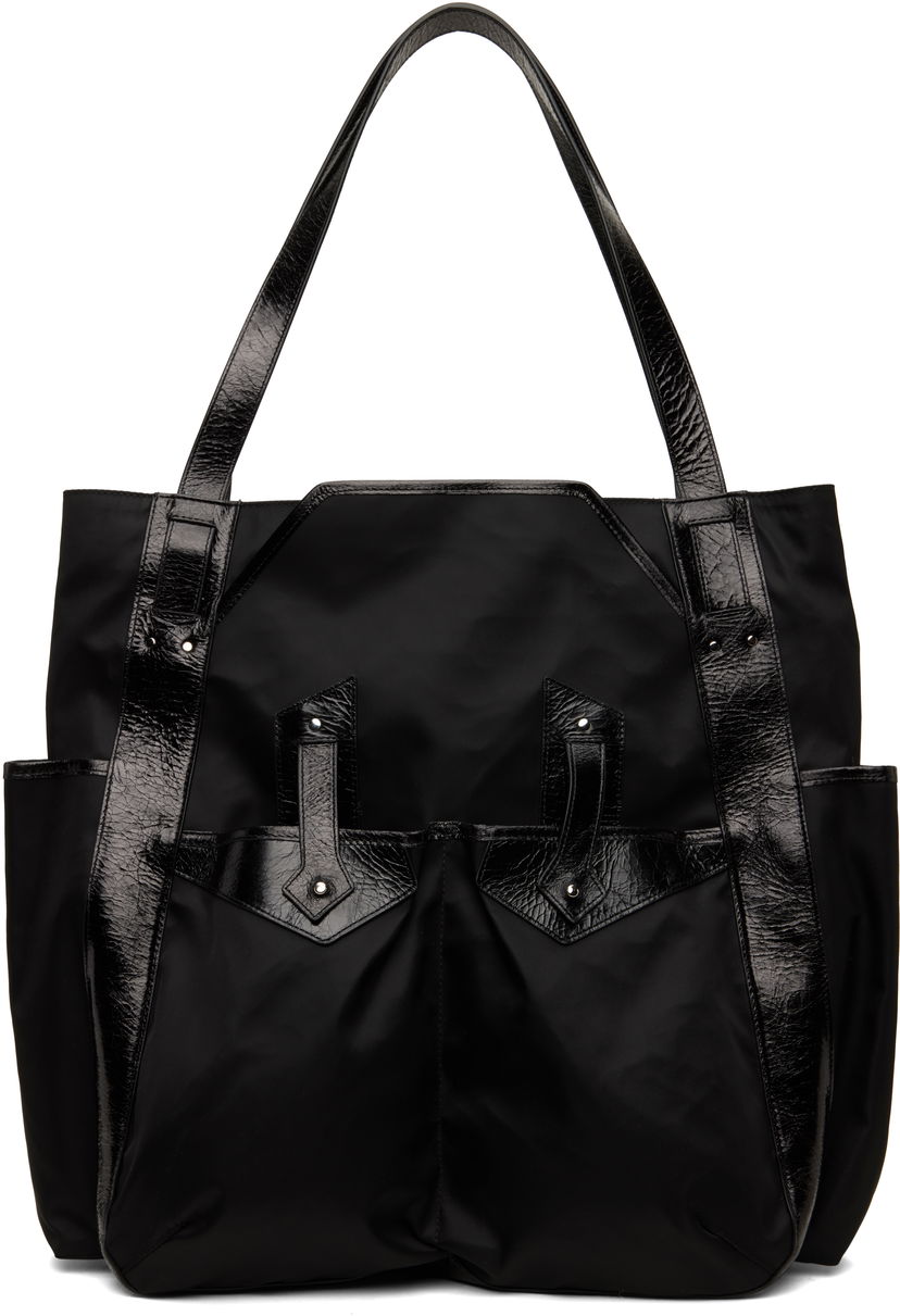 Tygpåse KIKO KOSTADINOV Kiko Kostadinov Inex Tote Bag Svart | KKSS25BG02-155