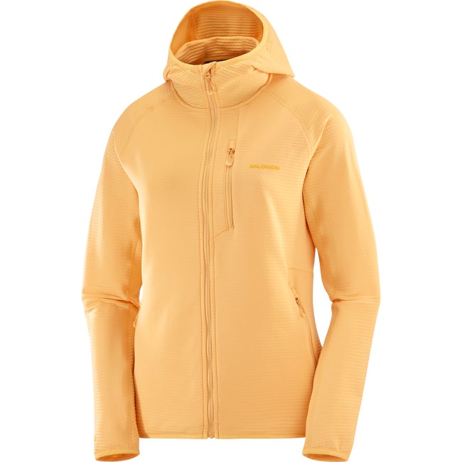 Sweatshirt Salomon Lightweight Warm Hooded Jacket Orange | LC2445600, 1