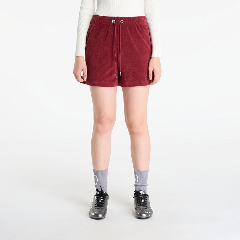 Shorts Puma FENTY Towel Terry Track Short Team Bourgogne | 63540590