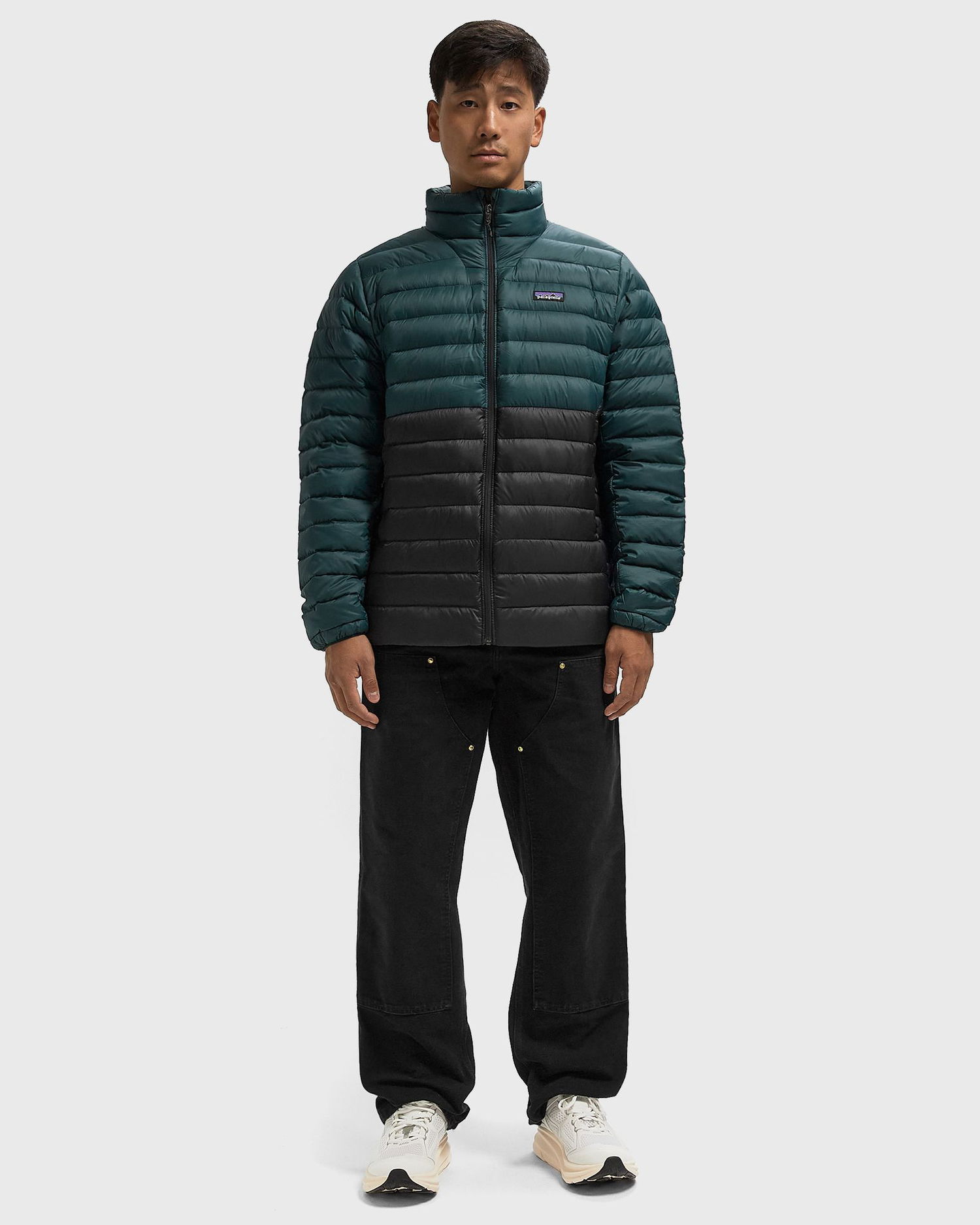 Pufferjacka Patagonia Lightweight Packable Down Jacket Grön | 84675-CABK, 1