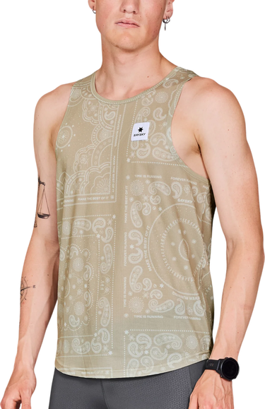 Linne Saysky Saysky Paisley Combat Singlet Beige | mmrsi02c1021, 0