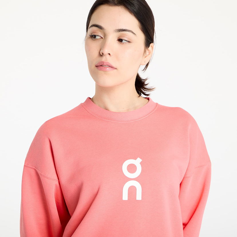 Sweatshirt On Running On Club Crew Sweatshirt XS Rosa | 1WE10470244