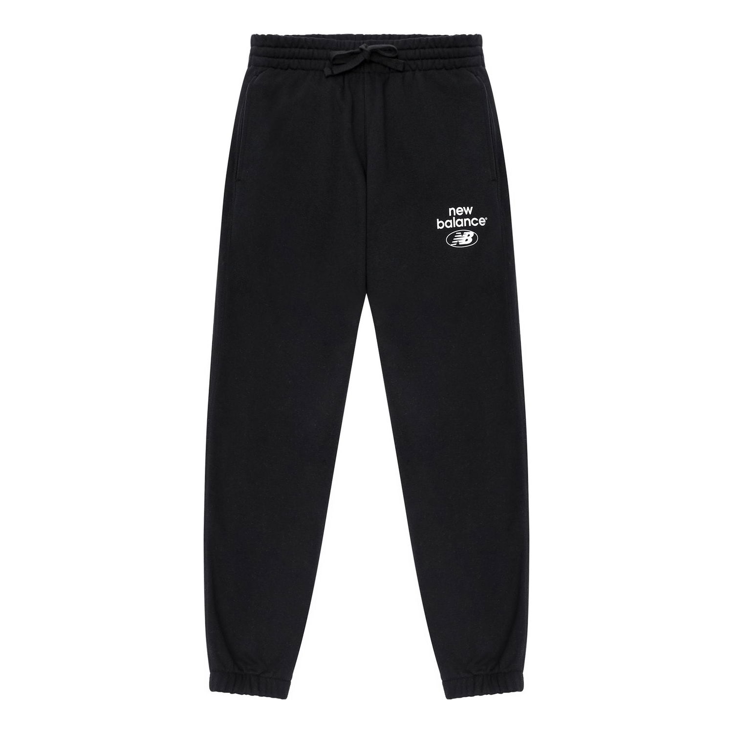 Träningsbyxor New Balance Classic Cotton Sweatpants Svart | AMP31515-BK, 0