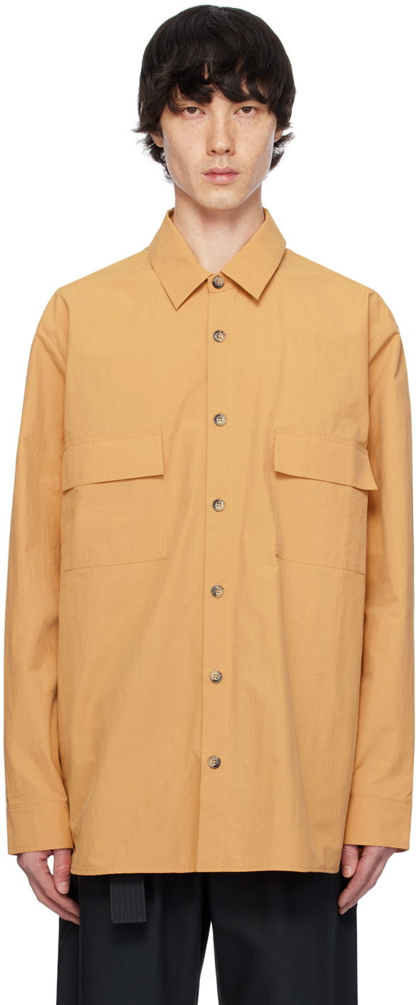 Skjorta Nanushka Jari Shirt Orange | NM24RSSH00774